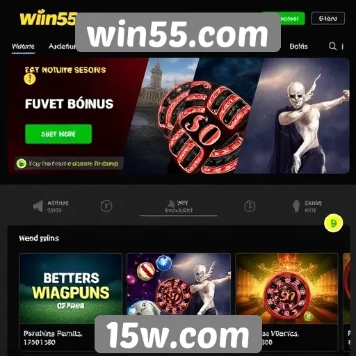 Promoções e bônus disponíveis no win55.com